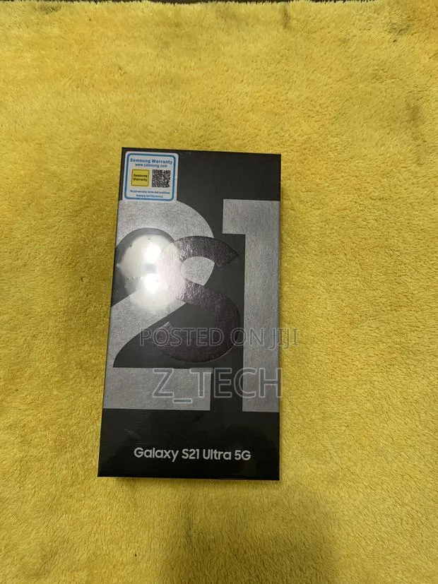 New Samsung Galaxy S21 Ultra 5G 128 GB Black · Photo 1