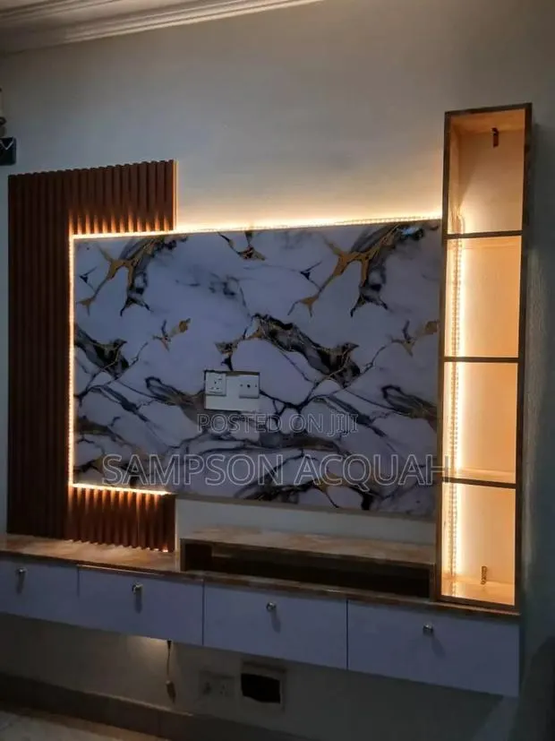 Tv Wall Mounts and Unit's Cabinets Wall Panels · Photo 1