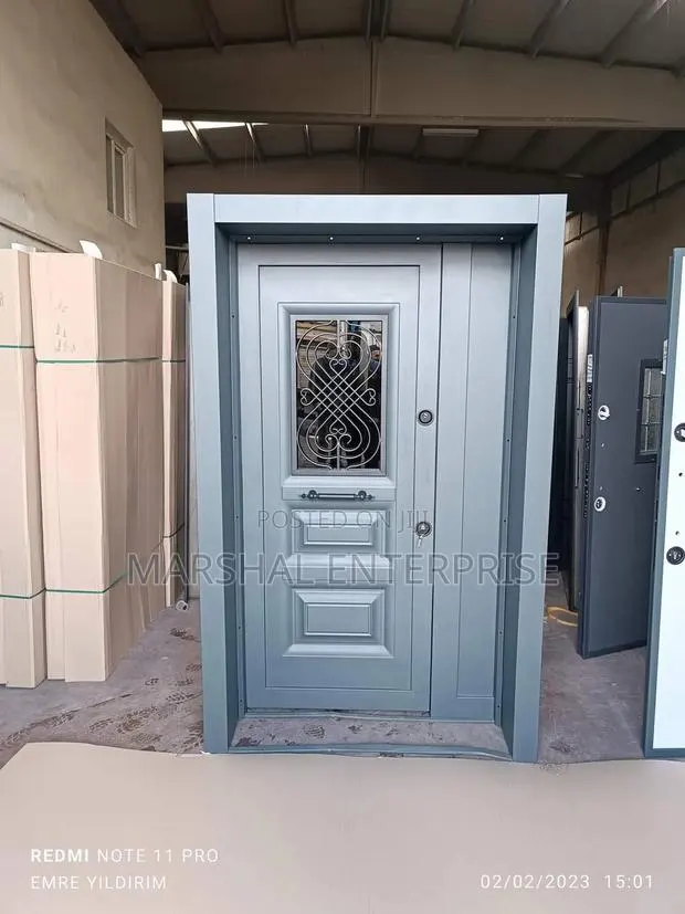 Heavy Security Door With Glass · Photo 1