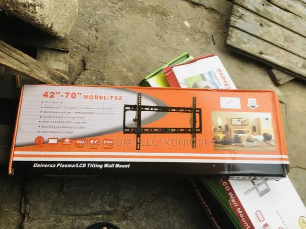 32-65 Inches Tilting Wall Mount Black High Quality Metal · Photo 1