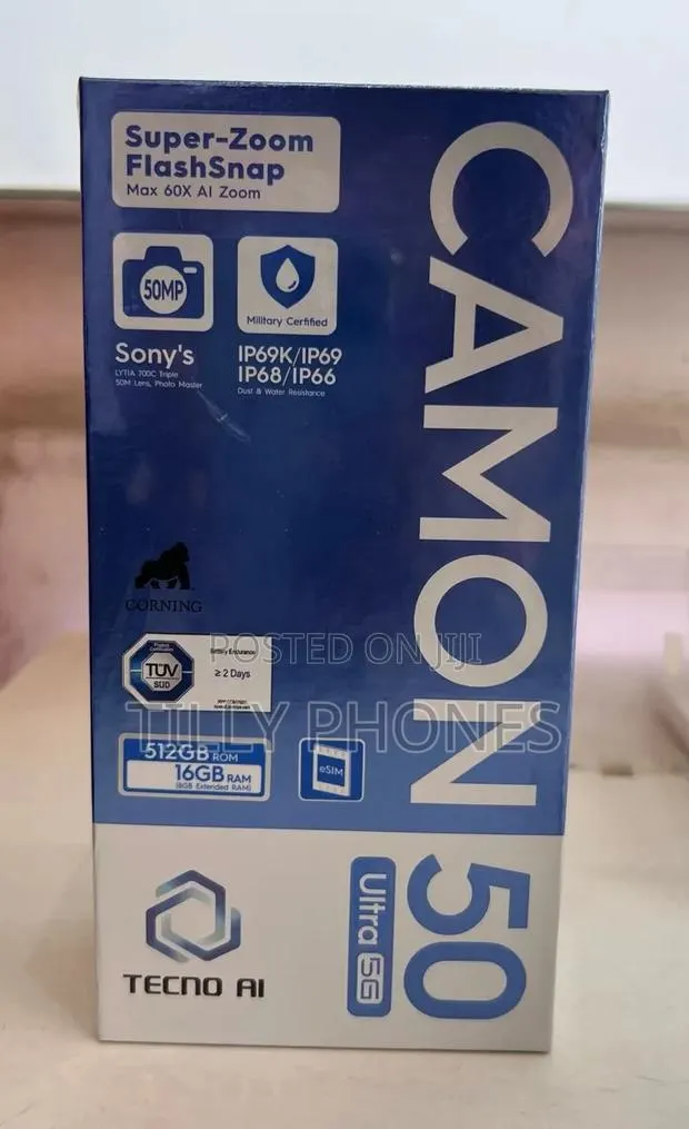 New Tecno Camon 50 Ultra 512 GB Green · Photo 1