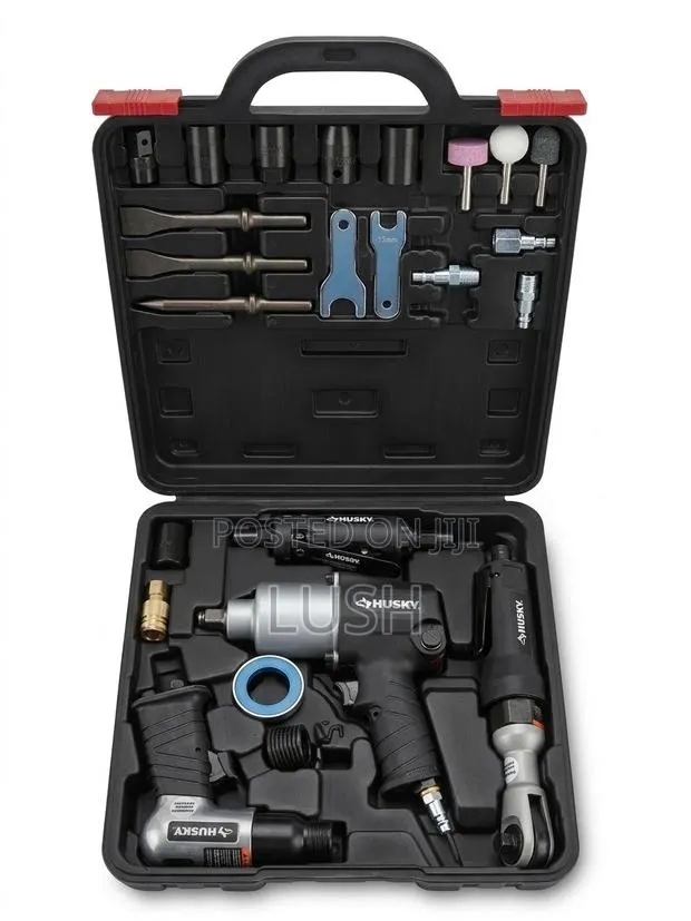 Husky 4-Piece Air Tool Kit Hdk1008, 27-Piece Set · Photo 1