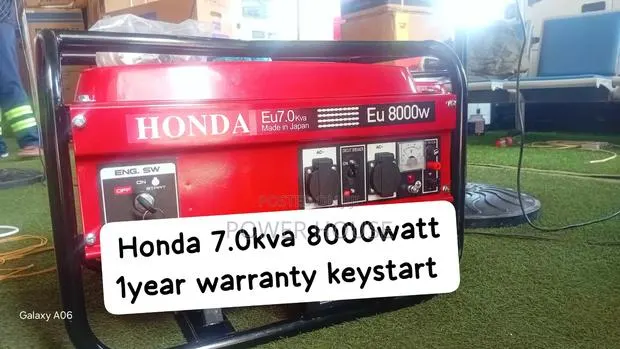 Upgrade to Honda 7.0kva 8000w – Dependable Power for Every Situation · Photo 1