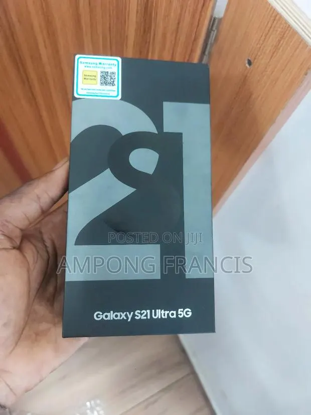 New Samsung Galaxy S21 Ultra 5G 256 GB Black · Photo 1