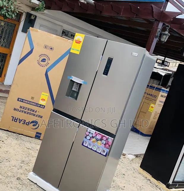 Excellent 4 Doors Pearl Side by Side 421L Fridge · Photo 1