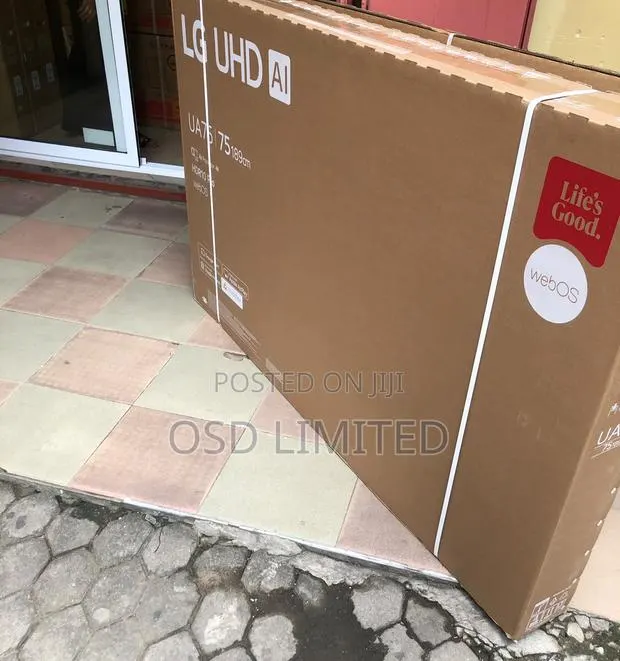 Life, but Clearer: LG 75" UHD AI ThinQ TV With Α5 Processor. · Photo 1