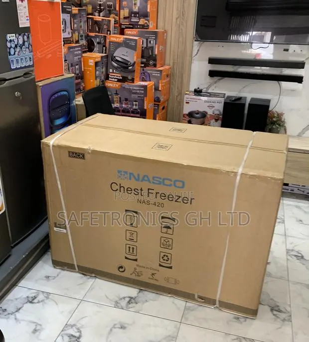 Secure Fast Nasco 318ltrs Chest Freezer Sku: Nas-425fl · Photo 1