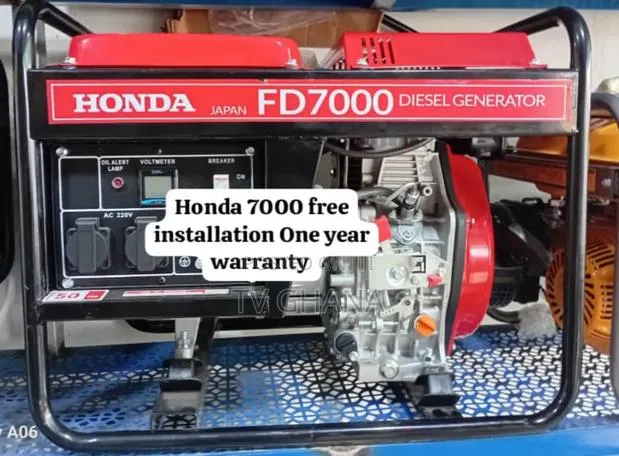 Auto Ship Off Feature Honda Fd7000 Diesel Generator 10kva · Photo 1
