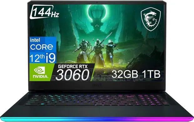 Laptop MSI Raider GE76 12UGS 32GB Intel Core i9 SSD 1T · Photo 1
