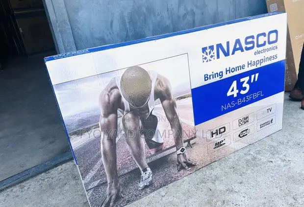 Very Slim Body Nasco HD 43inch Digital Free View Led TV · Photo 1