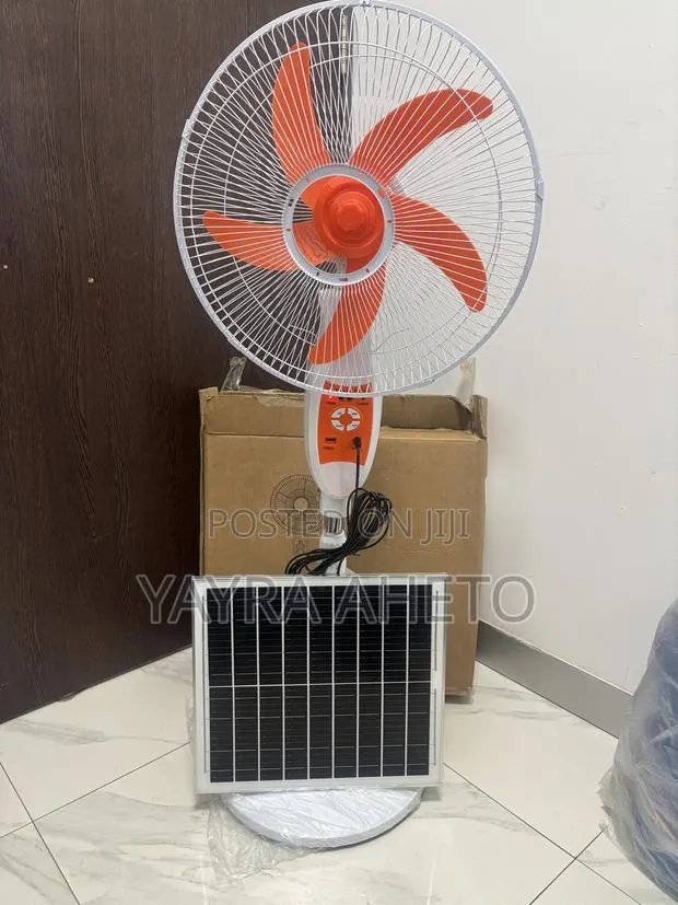 Rechargeable Solar Fans 16inches · Photo 1