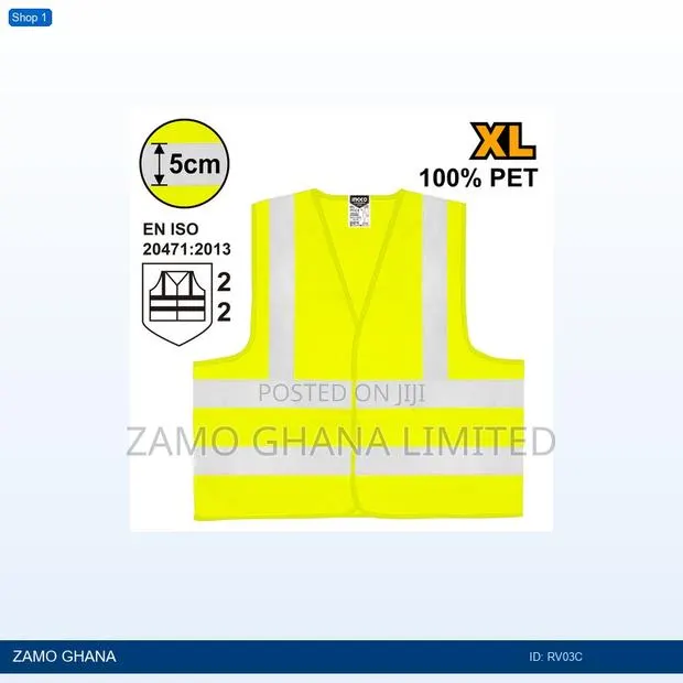 Reflection Vest Yellow - Rv03c · Photo 1