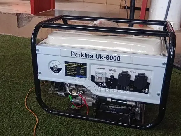 Perkins 7.0kva Petrol Generator – High Performance Low Fuel Use · Photo 1