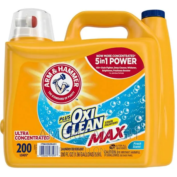 Arm Hammer Plus Oxiclean Max Liquid Laundry Detergent · Photo 1
