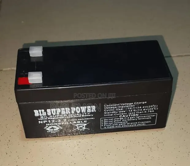 Valve Regulated Lead Acid (Vrla) Battery 12v and 3.2ah. · Photo 1