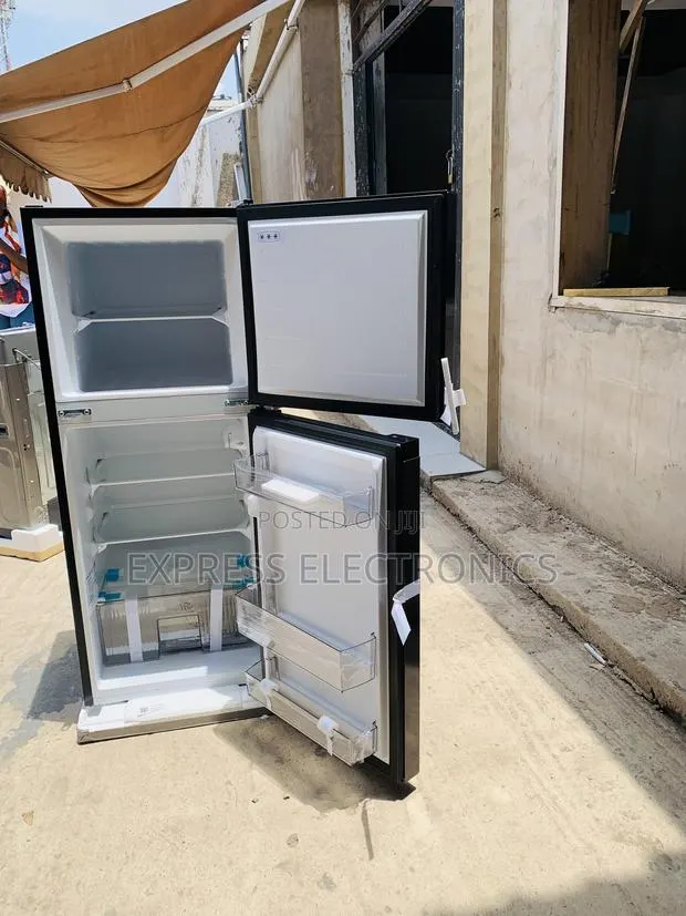 Ultra Modern Sleek 127l Double Door Fridge Midea Top Freezer · Photo 1
