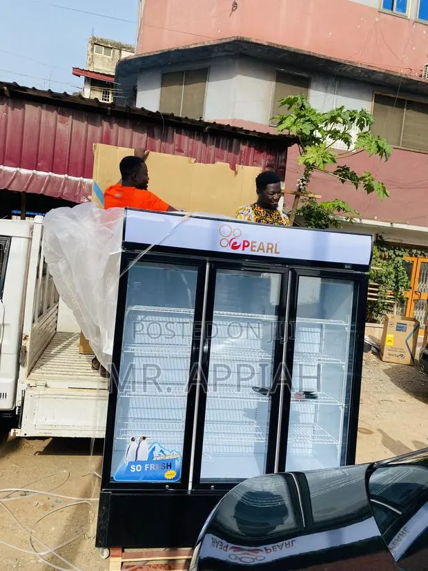 3 Door Pearl PVC-150 Electric Display Fridge. · Photo 1