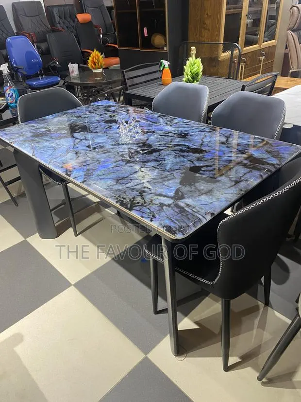 A Pleasant and Colorful Dining Sets ,Six Seater . · Photo 1