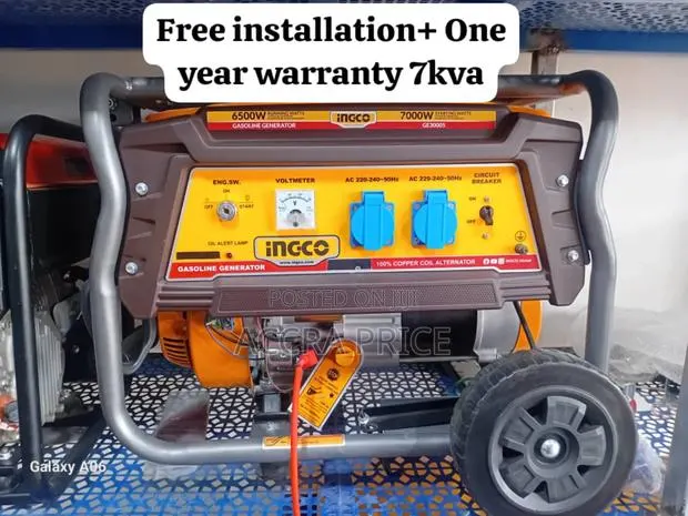 Generator Prodigy From Ingco Petrol Machine 7kva Ingco · Photo 1