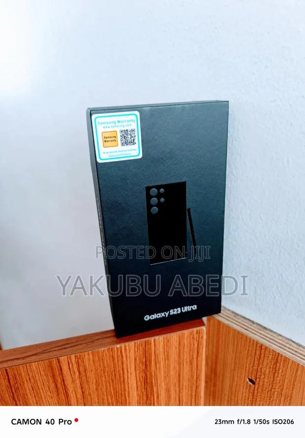New Samsung Galaxy S23 Ultra 512 GB Black · Photo 1