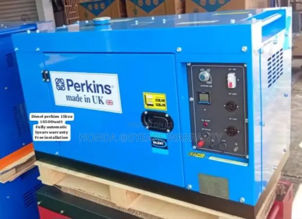 Energy Apex 15kva 16500watt Perkins Generator Fully Ats · Photo 1