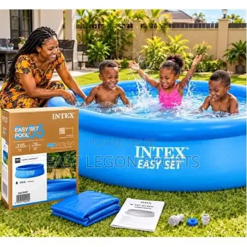 10ft Swimming Pool New Intex 305cm Above Ground Ghana · Photo 1