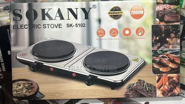 Sokany Electric Double Hotplate Stove · Photo 1