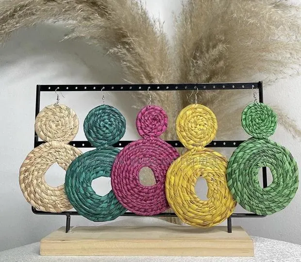 Raffia Earrings · Photo 1