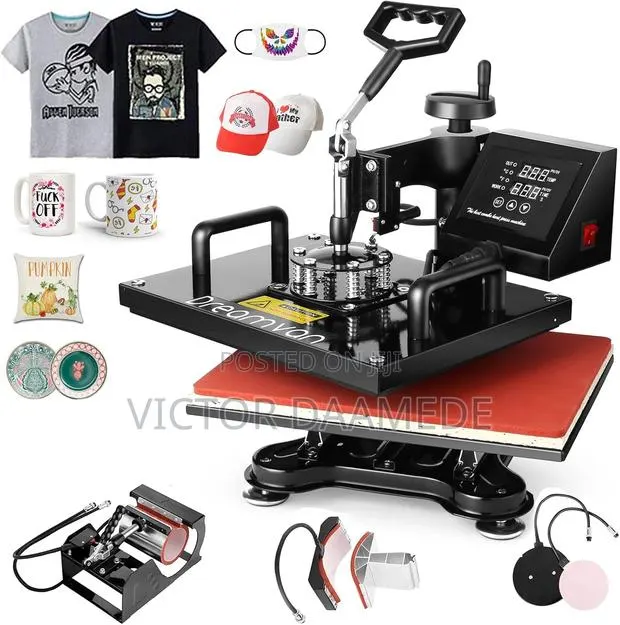 5 in 1 Combo Heat Press Machine · Photo 1