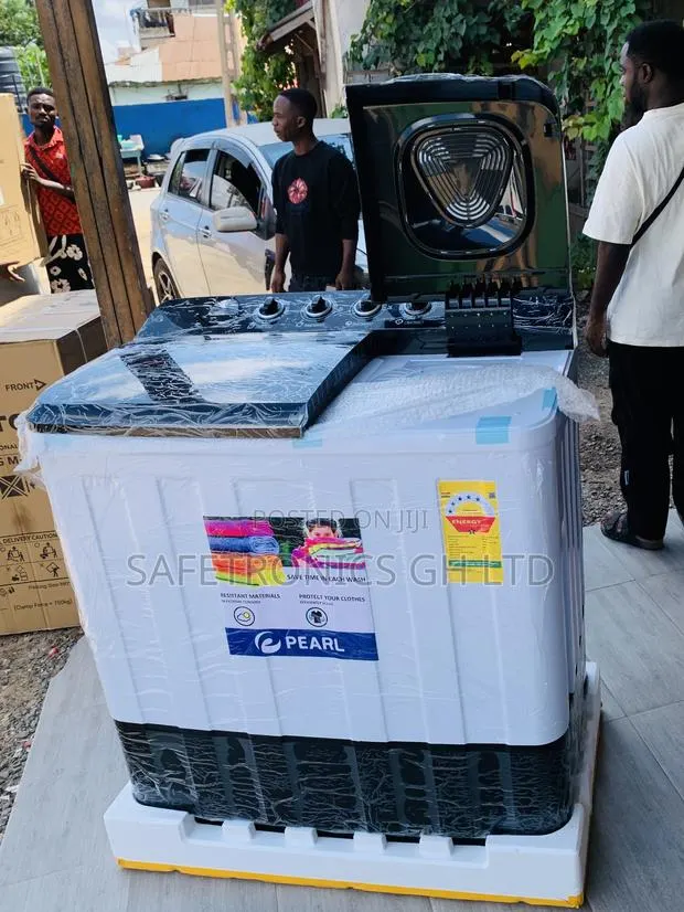 Secure White Pearl 12kg Washing Machines Semi-Automatic Twin Tub · Photo 1