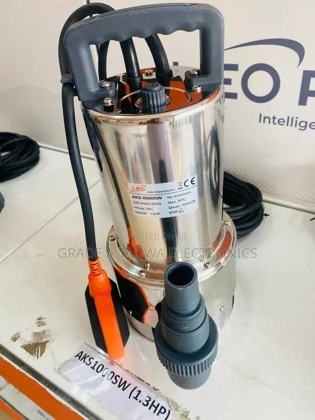 High Flow Leo 1.3hp Stainless Submersible Pump · Photo 1