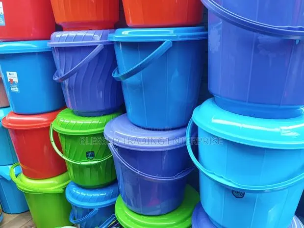 Plastic Buckets and Bowls · Photo 1