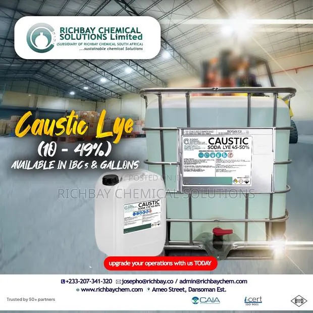 Caustic Lye / Solution 10 - 49% · Photo 1