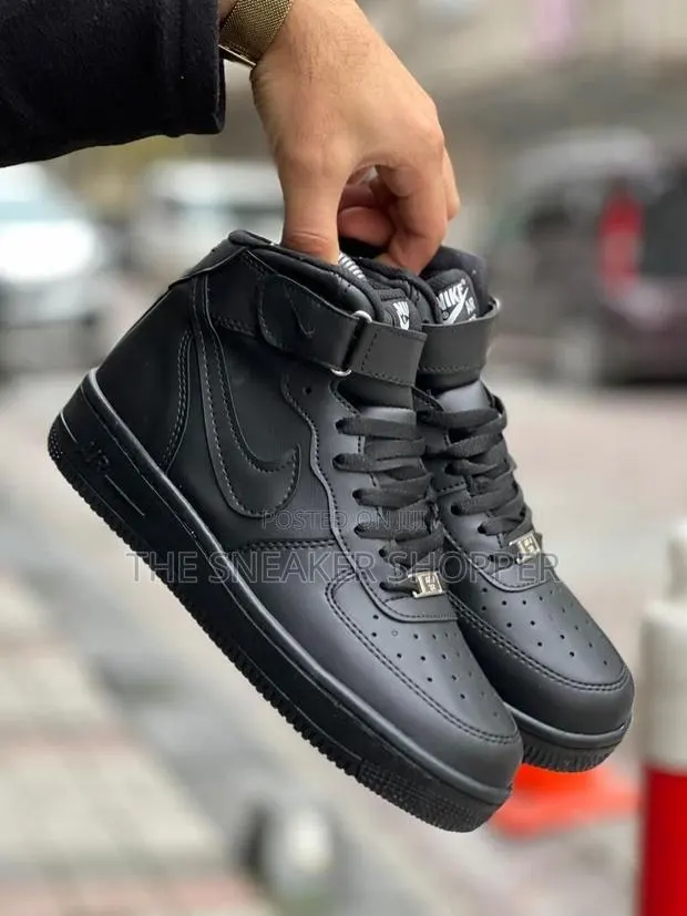 Nike Airforce One Long Black Neck Original · Photo 1