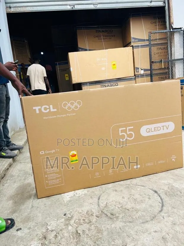 Get Reliable TCL 55” Qled Smart Android TV(Black) · Photo 1