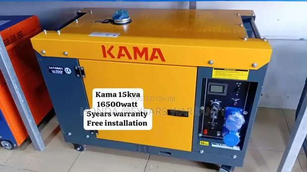 Powering a Better Tomorrow With Kama 15kva 16500watt Diesel · Photo 1