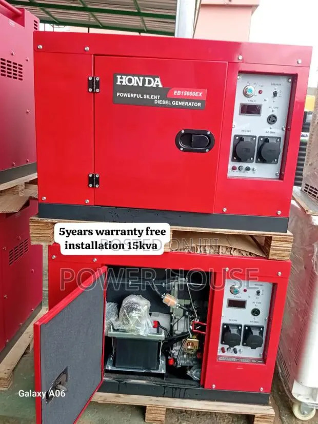Solara Base Honda Diesel Engine 15kva 16500watts 15kva · Photo 1