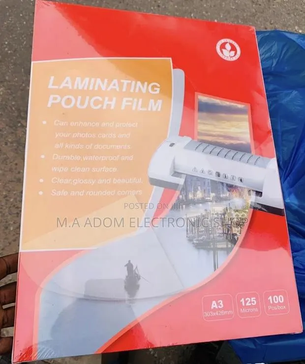Fresh in Box Master A3 Laminating Film Pouches - 100 Pouches · Photo 1