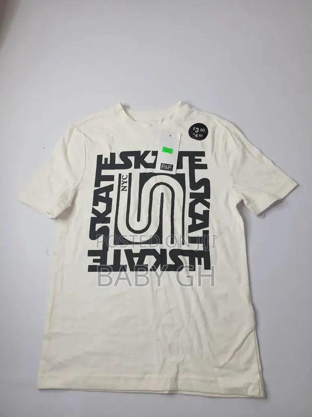 F F Boys Round Neck T-Shirt. · Photo 1