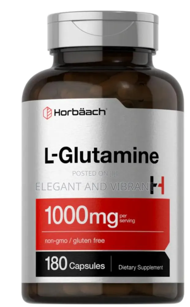L-glutamine 1000mg Per Serving | 180 Capsules · Photo 1