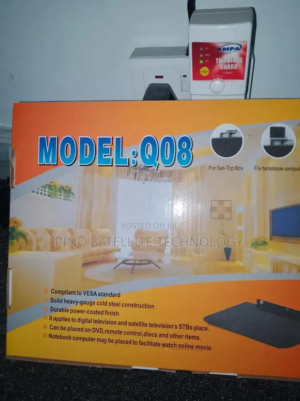 Decoder/DVD Glass Stand · Photo 1