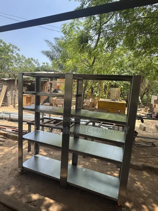 Stainless Standing Shelves · Photo 4