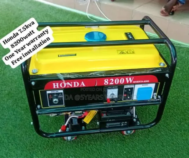 Power Pilot Honda Generator 7.5kva 8200watt Petrol 7.5kva · Photo 1