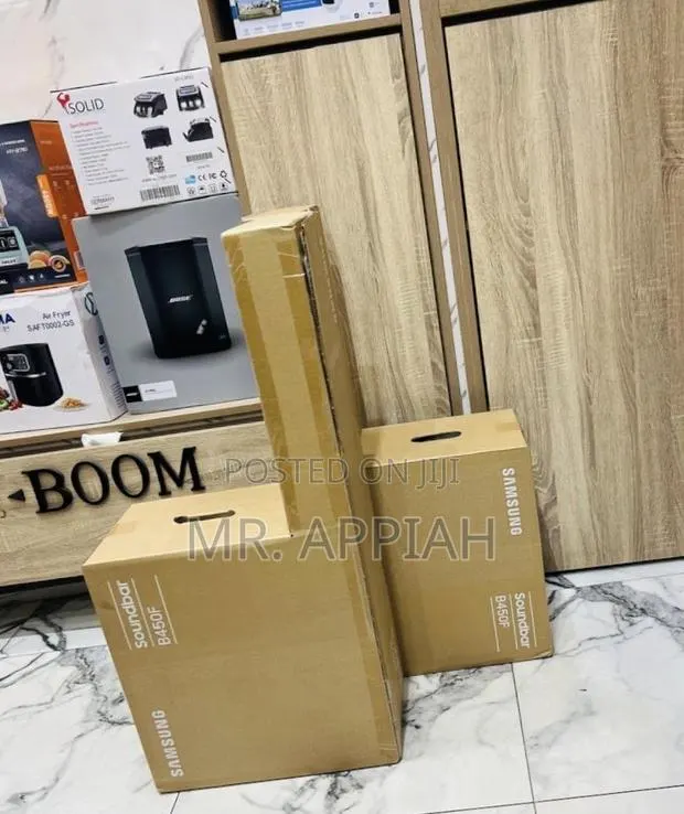 Newly in Stock Samsung 300watt(2.1ch)Dolby Atmos Audio Sound Bar,B450f · Photo 1