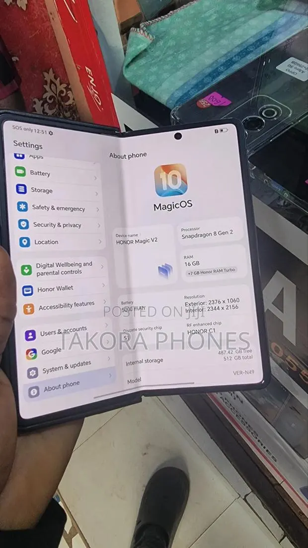 New Honor Magic V2 512 GB Black · Photo 1