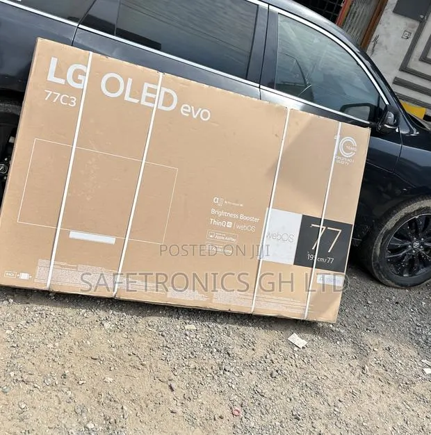 Get Original Smart Uhd Oled 77” Android 77c3 Sleek Ultra Television · Photo 1