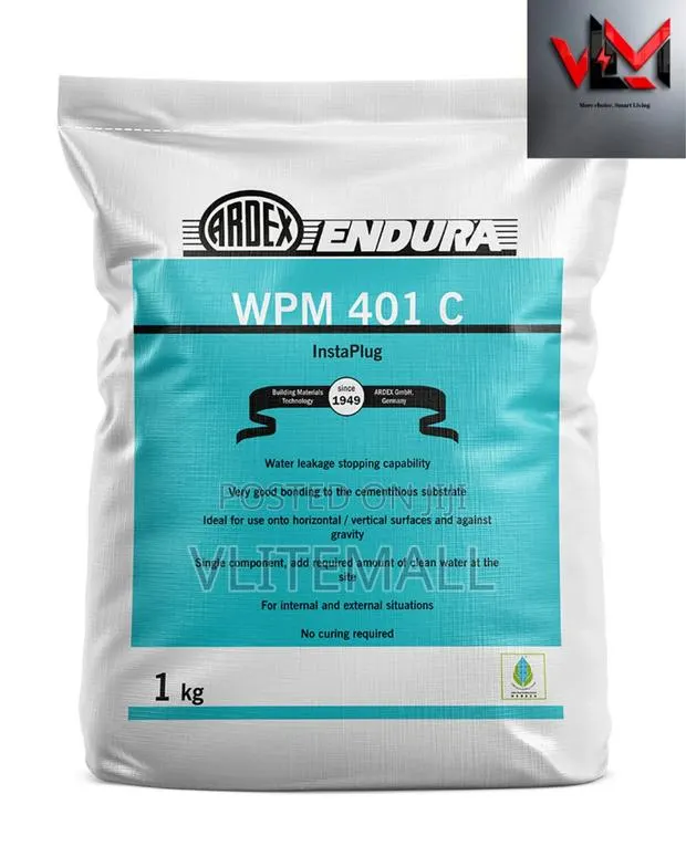 Ardex WPM 401 C Cement Based Water Plug RCC Leaks/Cracks · Photo 1