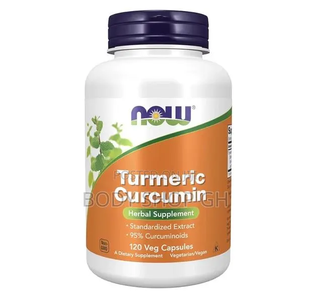 Turmeric Curcumin - Turmeric Root Extract Supplement, 120 Caps · Photo 1