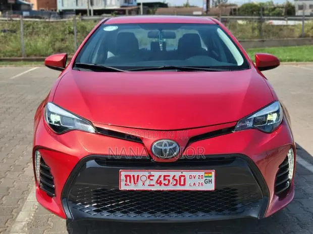Toyota Corolla LE 4dr Sedan (1.8L 4cyl CVT) 2016 Red · Photo 1