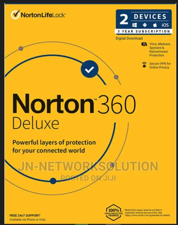 Norton 360 Deluxe 2 Devices 3 Year Windows/Mac/Android/Ios · Photo 1